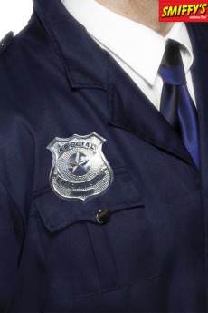 Badge Police Métal accessoire