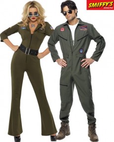 Couple Top Gun costume