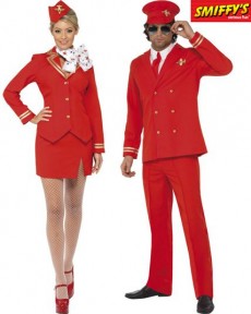 Couple Airline Compagnie costume