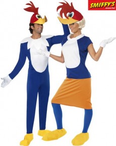 Couple Woody Woodpecker costume