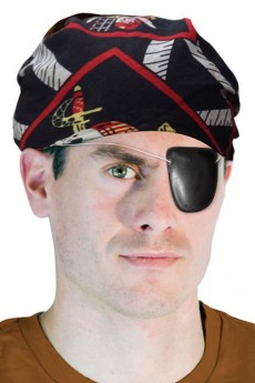 Bandana Pirate Décoré accessoire
