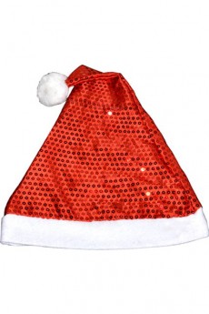 Bonnet De Père Noël Rouge accessoire
