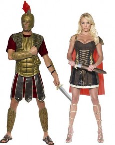 Couple Gladiateur costume