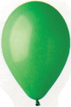 100 Ballons Standard Vert accessoire
