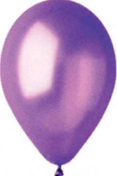 100 Ballons Nacres Violet accessoire
