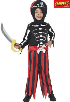 Squelette Pirate costume
