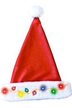 Bonnet Père Noel Lumineux accessoire