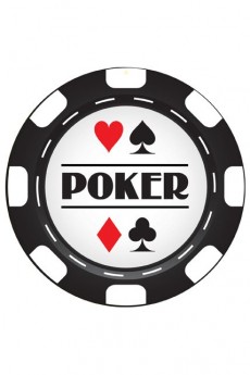 Décor Jeton De Poker accessoire