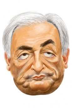 Masque Dominique Strauss-Kahn accessoire