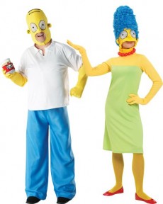 Couple Simpsons costume