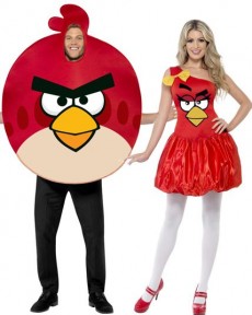 Couple Angry Birds costume