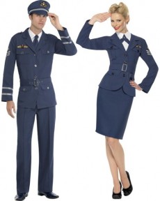 Couple Cpt Air Force costume