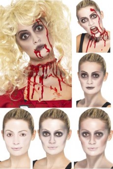 Set Maquillage Zombie Sanglant accessoire