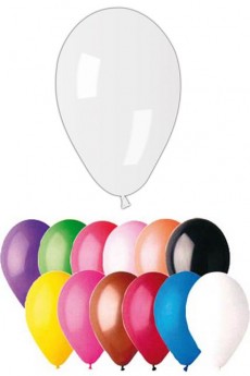Ballons Blanc 21Cm accessoire