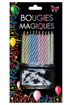 10 Bougies Magique accessoire