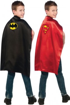 Cape Réversible Batman Superman costume