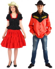 Couple Country Western costume