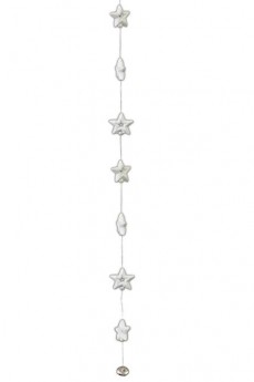 Guirlande 10 Étoiles Irisées Avec Perles accessoire