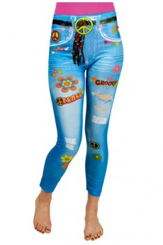 Jeggings Peace And Love costume