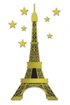 Décor Tour Eiffel 175cm accessoire