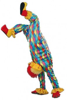 Mascotte Clown A L'Envers costume