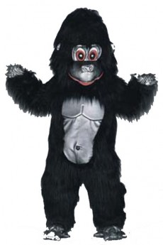 Mascotte du Gorille costume