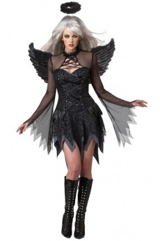 Costume Ange Déchu Noir costume