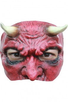 Demi Masque Diable En Latex Adulte accessoire