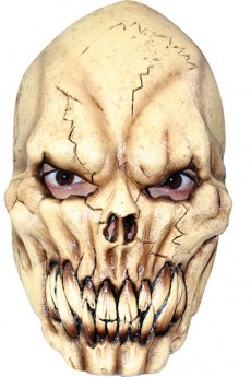 Masque Tête De Mort Terrifiante En Latex accessoire