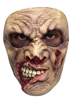 Masque Zombie Effrayant En Latex Adulte accessoire