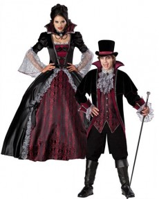 Couple Luxe Vampire de Versailles costume