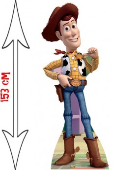 Figurine Géante Woody Toy Story accessoire