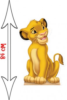 Figurine Géante Simba Disney Le Roi Lion accessoire