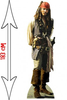 Figurine Jack Sparrow Pirates Des Caraïbes accessoire