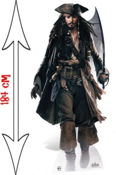 Figurine Jack Sparrow Épée Pirates Des Caraïbes accessoire
