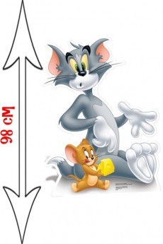 Figurine Tom Et Jerry Fromage Looney Toons accessoire