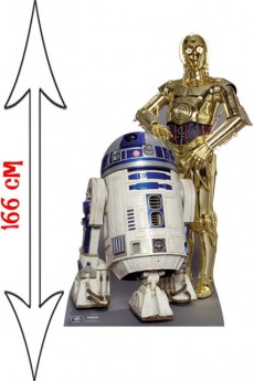 Figurine Géante R2-D2 Et C3P-O Star Wars accessoire