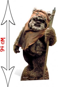 Figurine Géante Ewok Star Wars accessoire