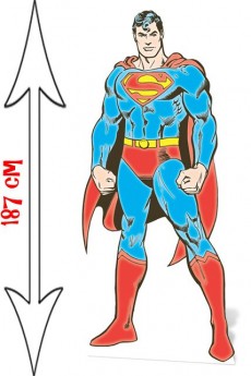 Figurine Géante Superman Comics accessoire