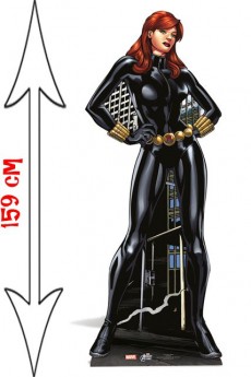 Figurine Géante La Veuve Noire Avengers accessoire