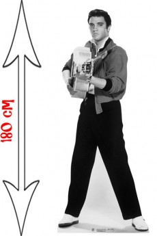 Figurine Géante Elvis Presley Guitare 2 accessoire