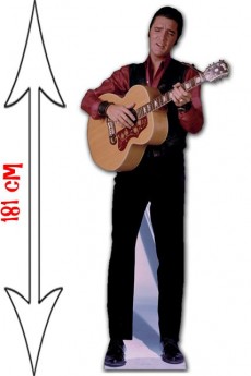 Figurine Géante Elvis Presley Guitare 3 accessoire