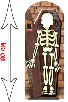 Décor Passe Tête Photo Squelette accessoire