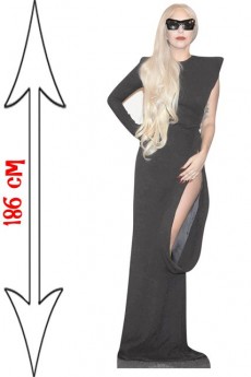 Figurine Géante Lady Gaga accessoire