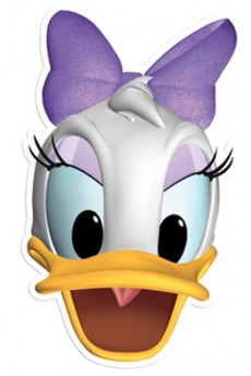 Masque Carton Adulte Daisy Mickey et Friends accessoire