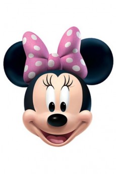 Masque Carton Adulte Minnie Mickey et Friends accessoire