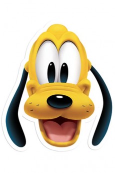 Masque Carton Adulte Pluto Mickey et Friends accessoire