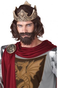 Perruque Roi Médiéval accessoire