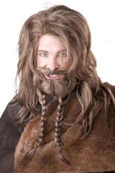 Perruque Viking, Barbe Et Moustache accessoire