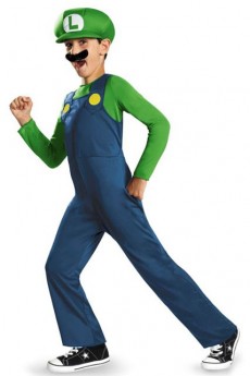 Déguisement Enfant Luigi costume